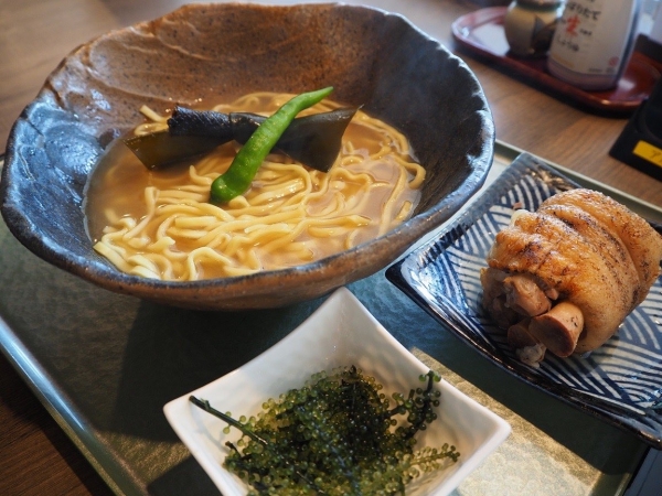 イラブー出汁そば